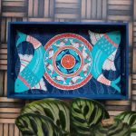 Turquoise Fish Tray