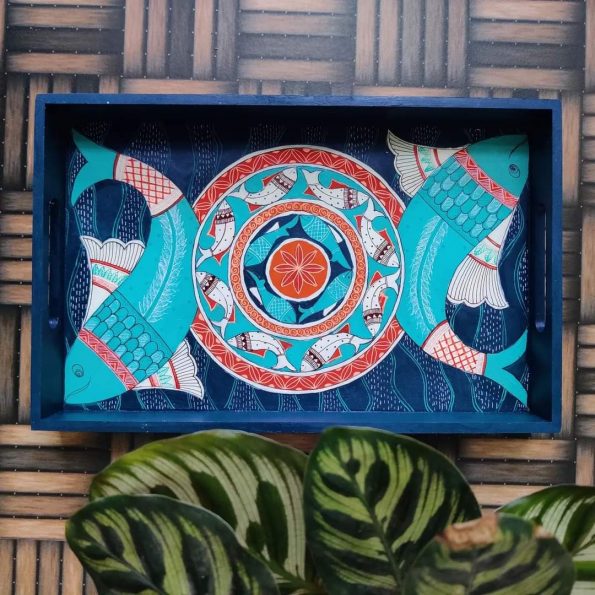 Tuquoise Fish Tray
