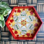 Red Fish Tray