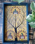 Yellow Peacock Tray