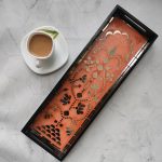 Mirror Mosaic Tray - Rust