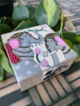 Pattachitra Elephant box - Beige