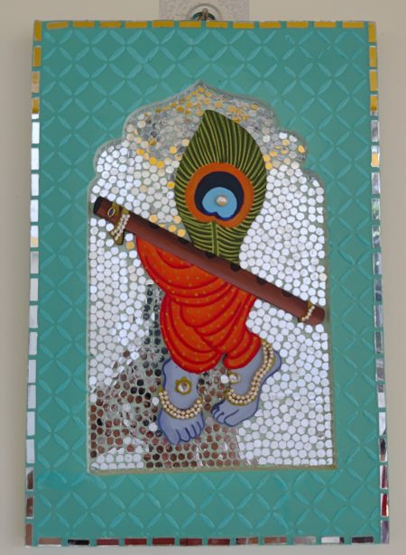 Krishna Paadam Wall Hanging