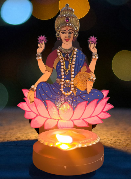 Mahalakshmi Diya Holder