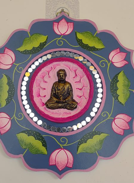 Blue Buddha Wall Hanging