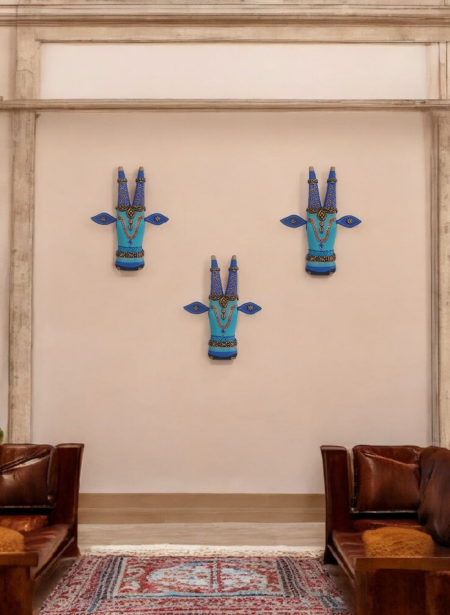 10 " Cow Head Wall Decor